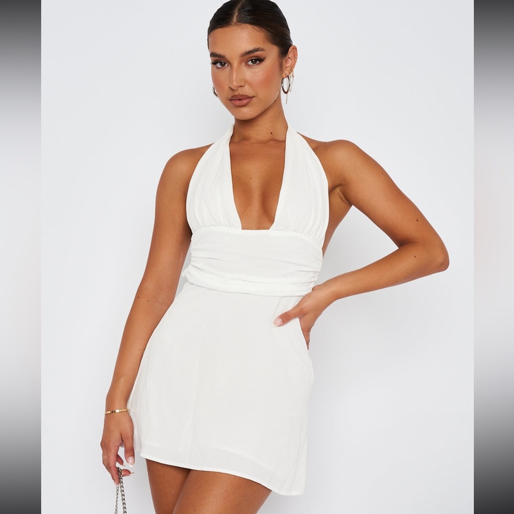 White Fox Boutique Sweet Fantasy Mini Dress White